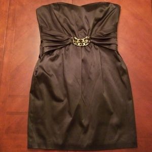 Black cocktail dress